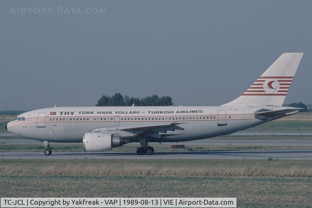 TC-JCL, 1985 Airbus A310-203 C/N 338, Turkish Aibus 310-200