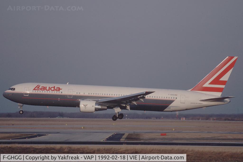 F-GHGG, 1991 Boeing 767-3Q8/ER C/N 24746, Lauda Air Boeing 767-300