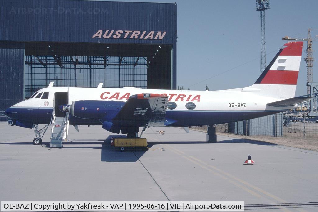 OE-BAZ, 1959 Grumman G159 Gulfstream I C/N 023, CAA Austria Gulfstream 1