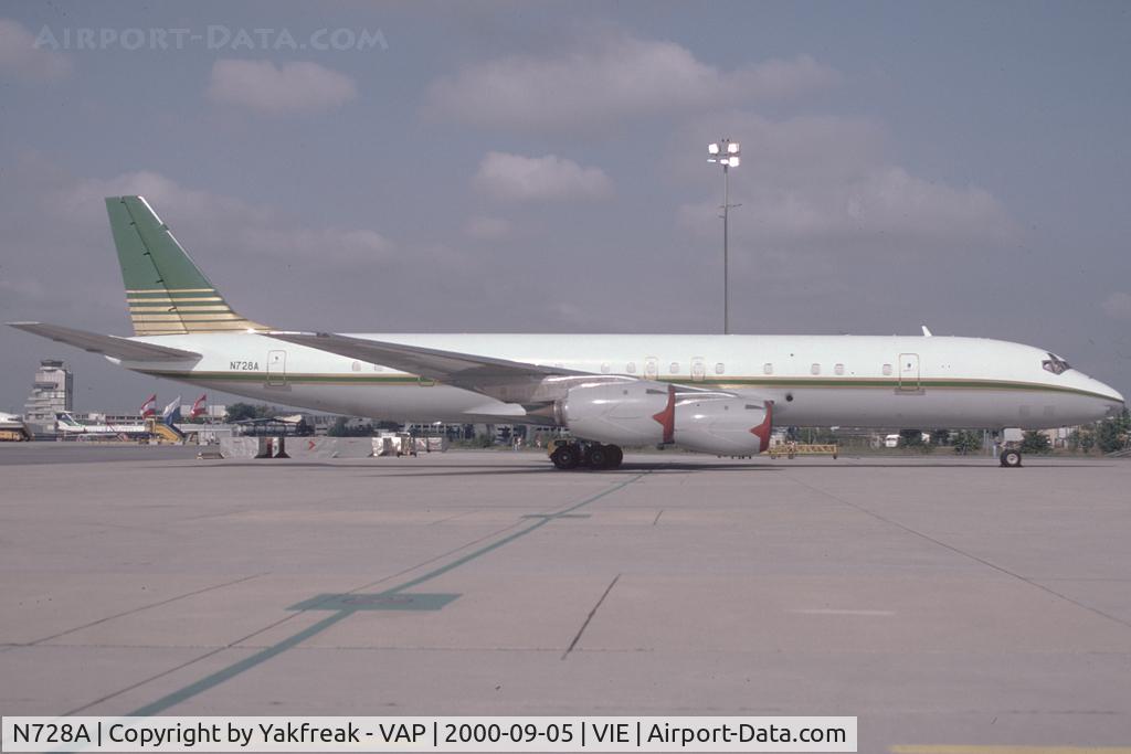 N728A, 1969 Douglas DC-8-72 C/N 46081, Aramco DC8-72
