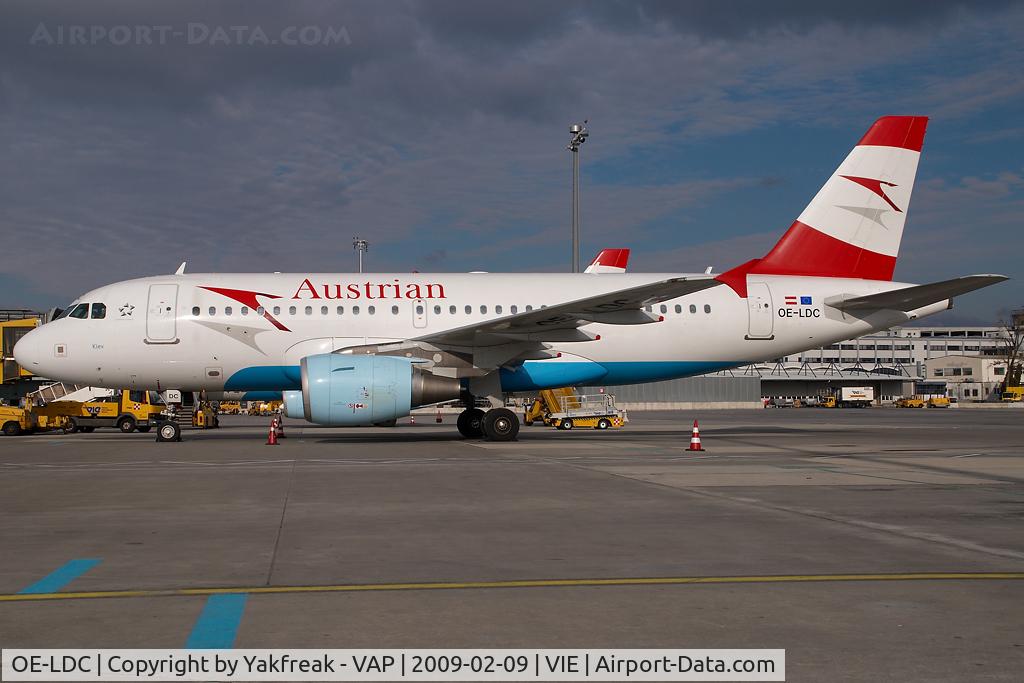 OE-LDC, 2004 Airbus A319-112 C/N 2262, Austrian Airlines Airbus 319