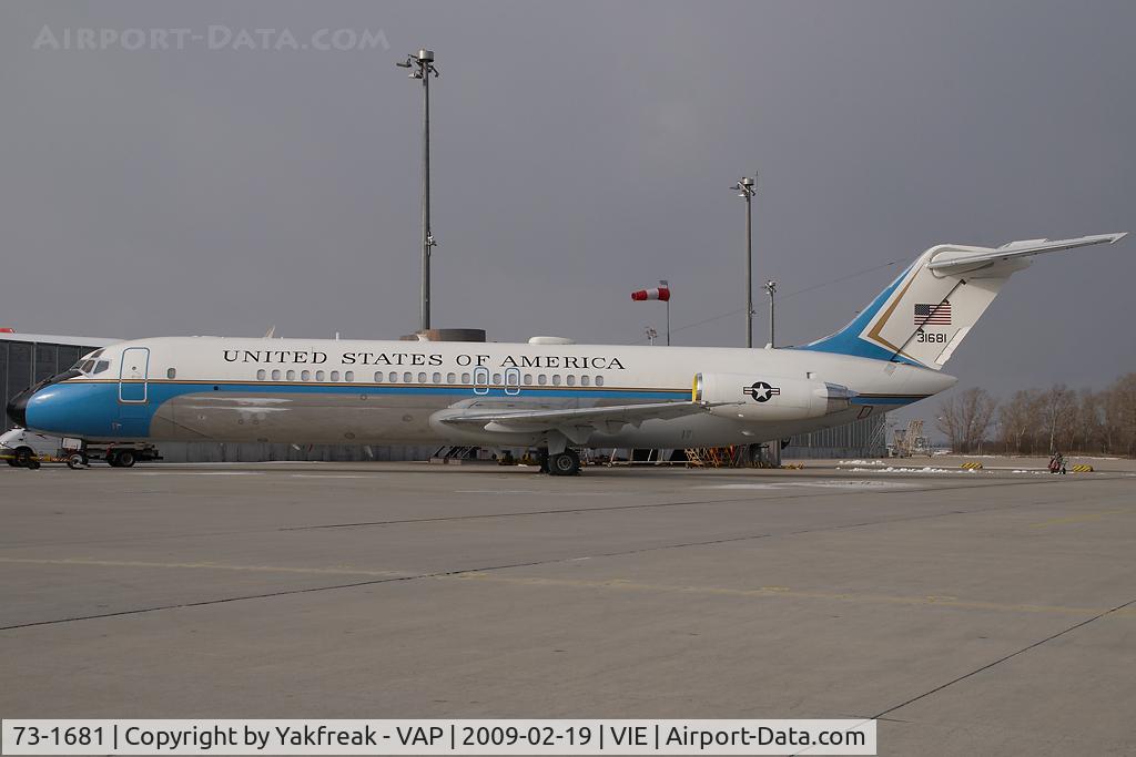 73-1681, 1973 McDonnell Douglas C-9C (DC-9-32) C/N 47668, USAF DC9-32