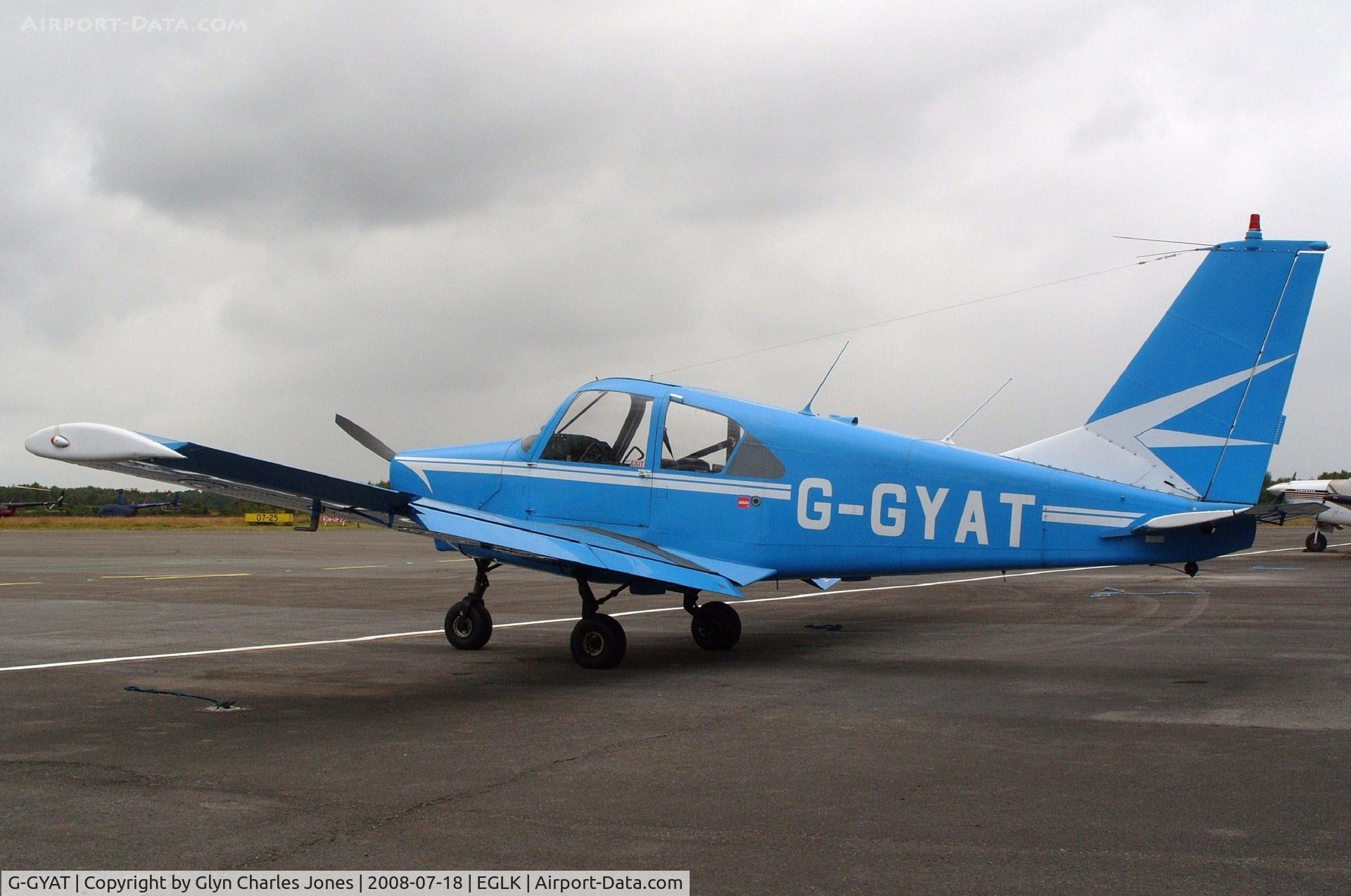 G-GYAT, 1966 Gardan GY-80-180 Horizon C/N 136, Previously D-EAZZ. Owned by Rochester GYAT Flying Group.