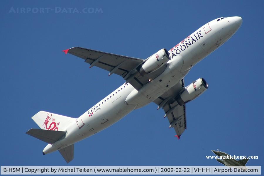 B-HSM, 2004 Airbus A320-232 C/N 2238, Dragonair