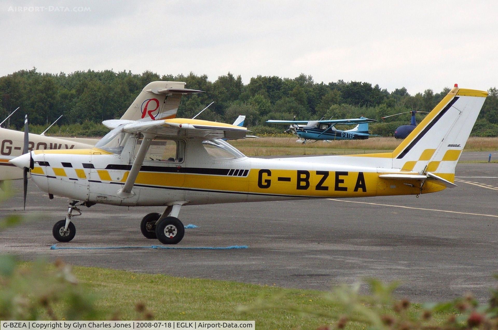 G-BZEA, 1979 Cessna A152 Aerobat C/N A152-0824, Previously N7606L. Owned by Sky Leisure Aviation Charters Ltd.