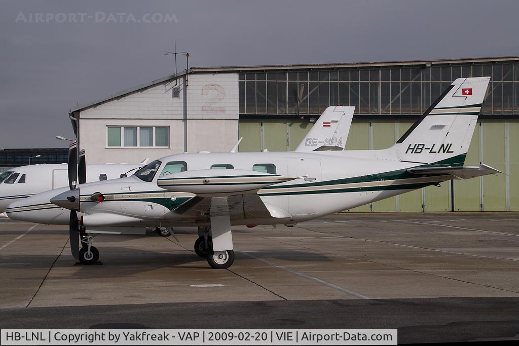 HB-LNL, 1980 Piper PA-31T Cheyenne II C/N 31T-8020083, Piper 31T