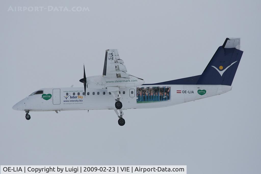 OE-LIA, 1997 De Havilland Canada DHC-8-314 Dash 8 C/N 505, Inter Sky