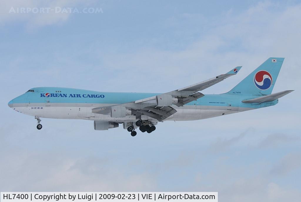 HL7400, 2001 Boeing 747-4B5F/SCD C/N 26414, Korean Air Cargo