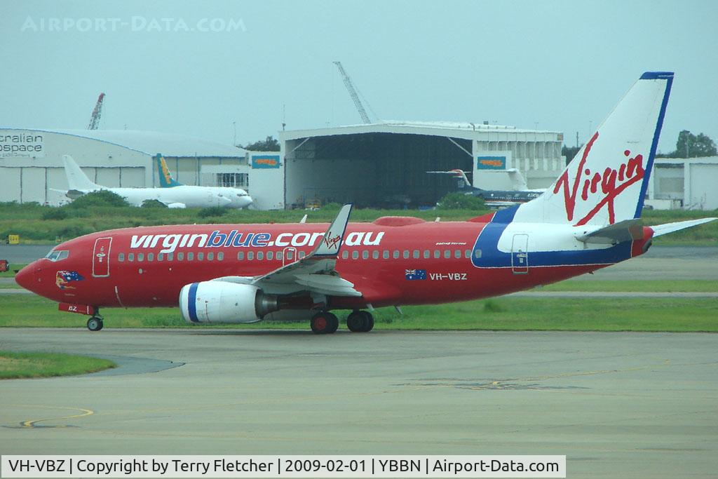 VH-VBZ, 2005 Boeing 737-7FE C/N 34322, Virgin Blue B737 at Brisbane