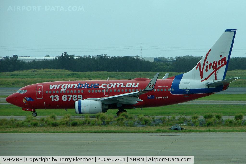 VH-VBF, 2001 Boeing 737-7Q8 C/N 30630, Virgin Blue B737 at Brisbane