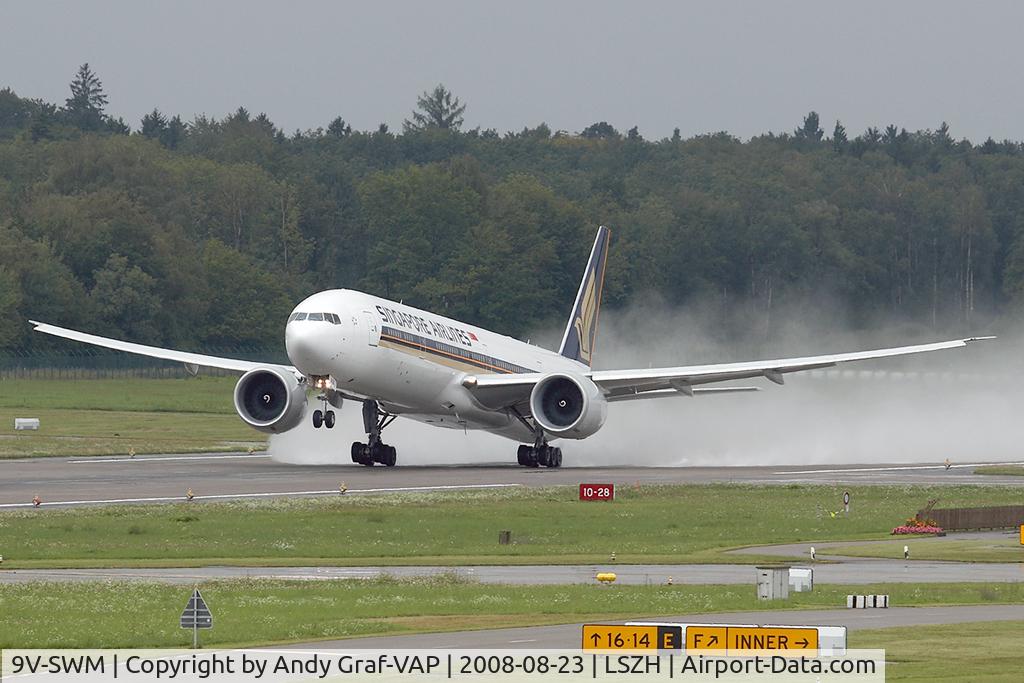 9V-SWM, 2008 Boeing 777-312/ER C/N 34578, Singapore Airlines 777-300