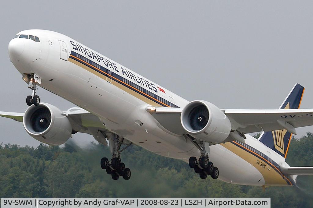 9V-SWM, 2008 Boeing 777-312/ER C/N 34578, Singapore Airlines 777-300