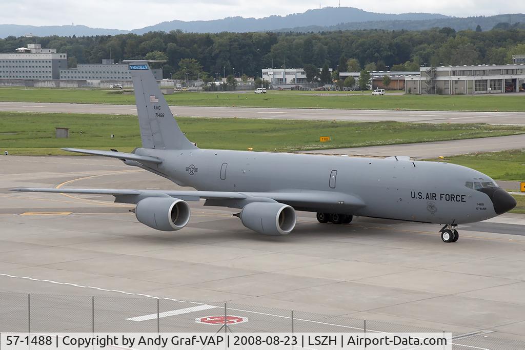 57-1488, 1957 Boeing KC-135R Stratotanker C/N 17559, USAF KC-135