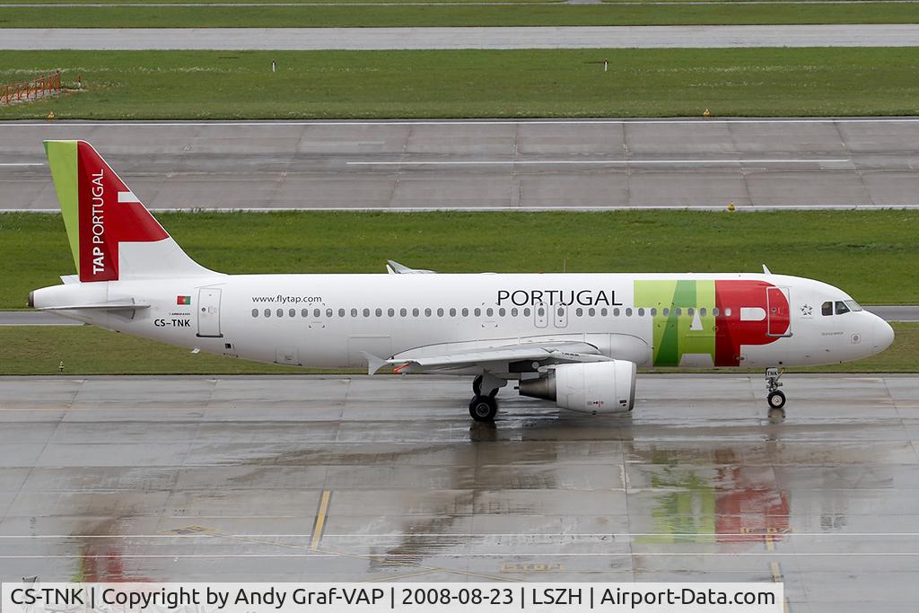 CS-TNK, 2000 Airbus A320-214 C/N 1206, TAP A320