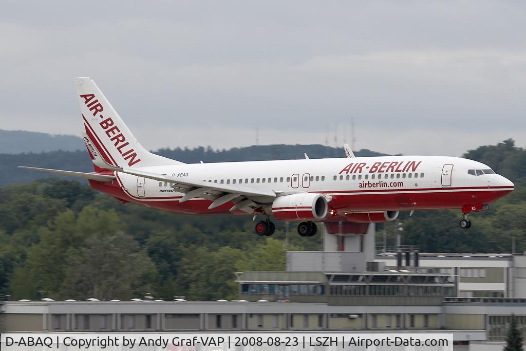 D-ABAQ, 1998 Boeing 737-86J C/N 28071, Air Berlin 737-800
