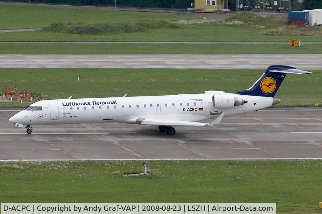 D-ACPC, 2001 Canadair CRJ-701ER (CL-600-2C10) Regional Jet C/N 10014, Lufthansa CRJ700