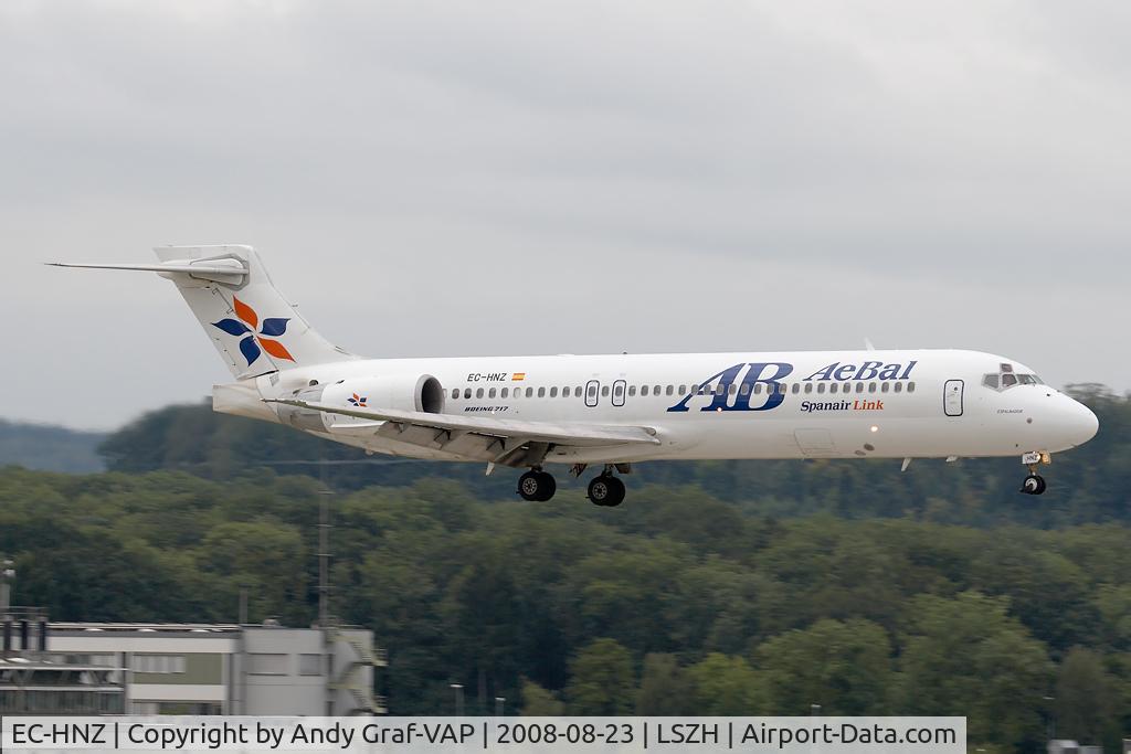 EC-HNZ, 2000 Boeing 717-2CM C/N 55060, AEBal 717-200