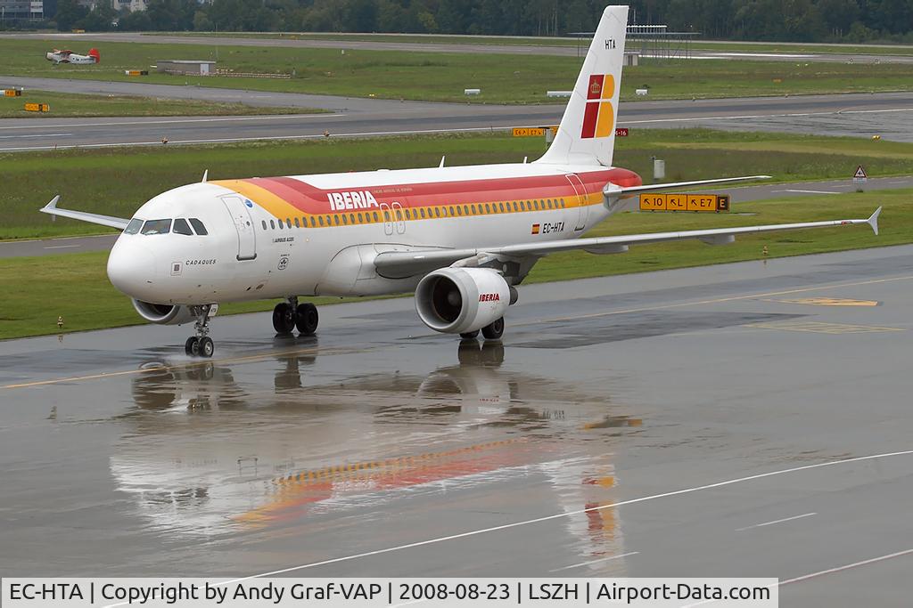 EC-HTA, 2001 Airbus A320-214 C/N 1516, Iberia A320