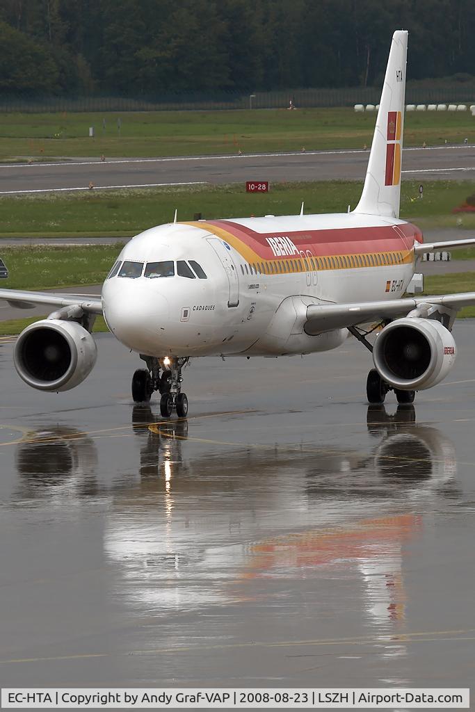 EC-HTA, 2001 Airbus A320-214 C/N 1516, Iberia A320