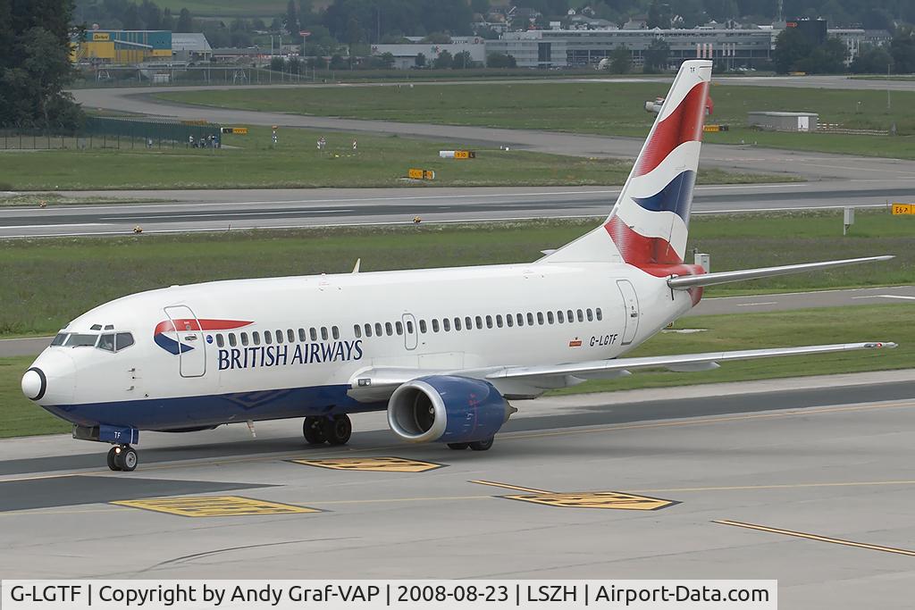 G-LGTF, 1990 Boeing 737-382 C/N 24450, British Airways 737-300