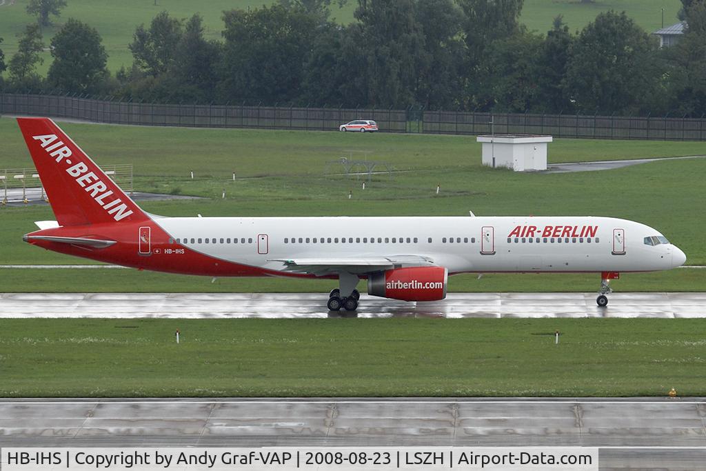 HB-IHS, 2000 Boeing 757-2G5 C/N 30394, Air Berlin 757-200