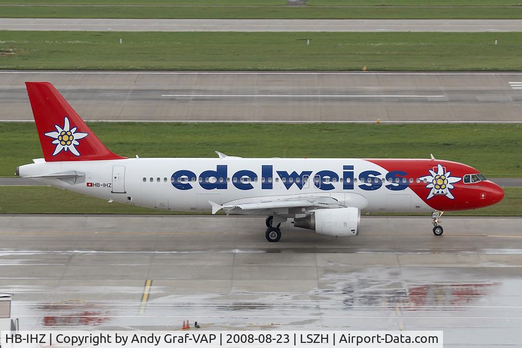 HB-IHZ, 1999 Airbus A320-214 C/N 1026, Edelweiss A320-200