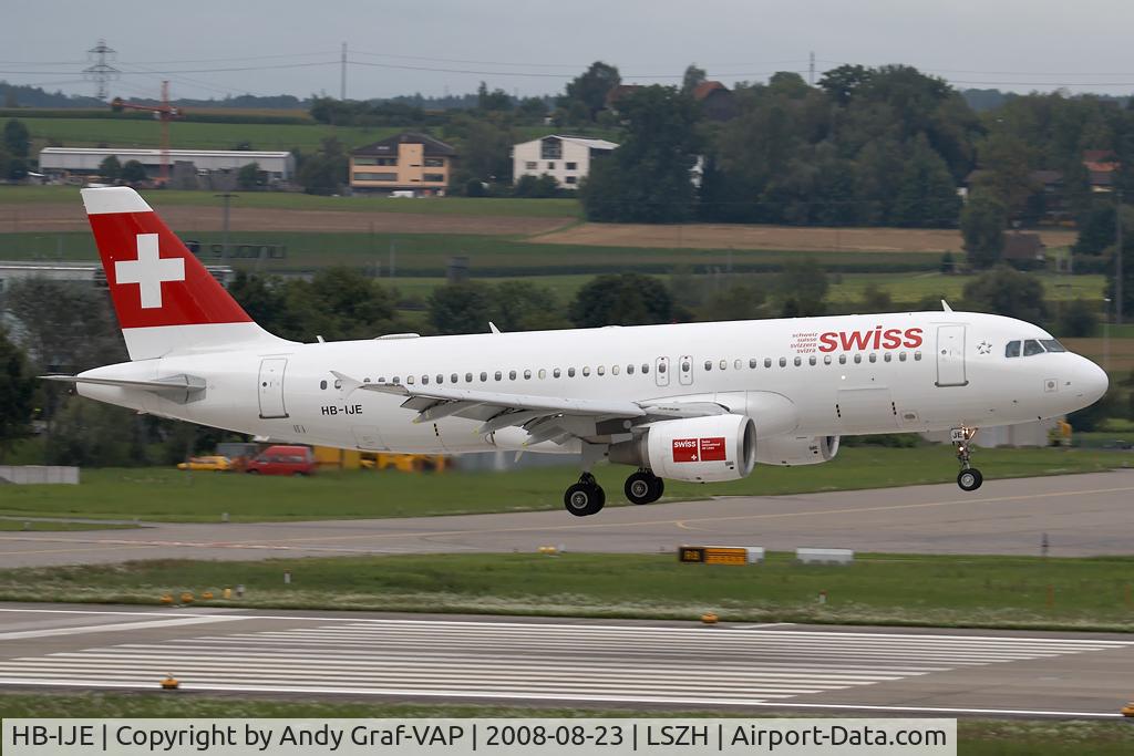 HB-IJE, 1995 Airbus A320-214 C/N 559, SWISS A320