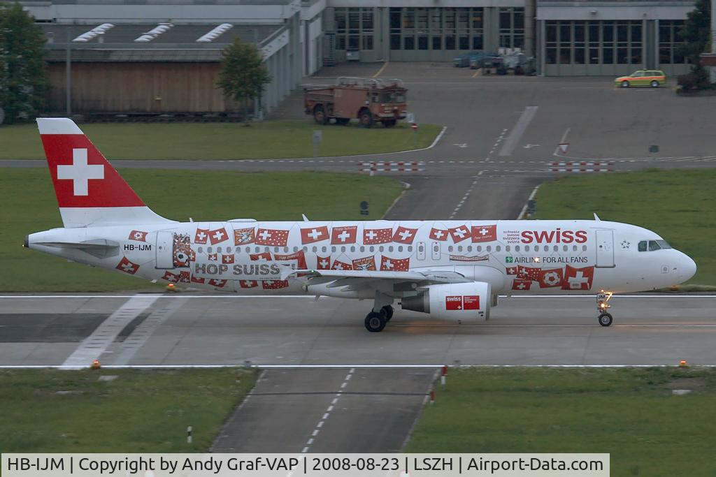 HB-IJM, 1996 Airbus A320-214 C/N 635, SWISS A320
