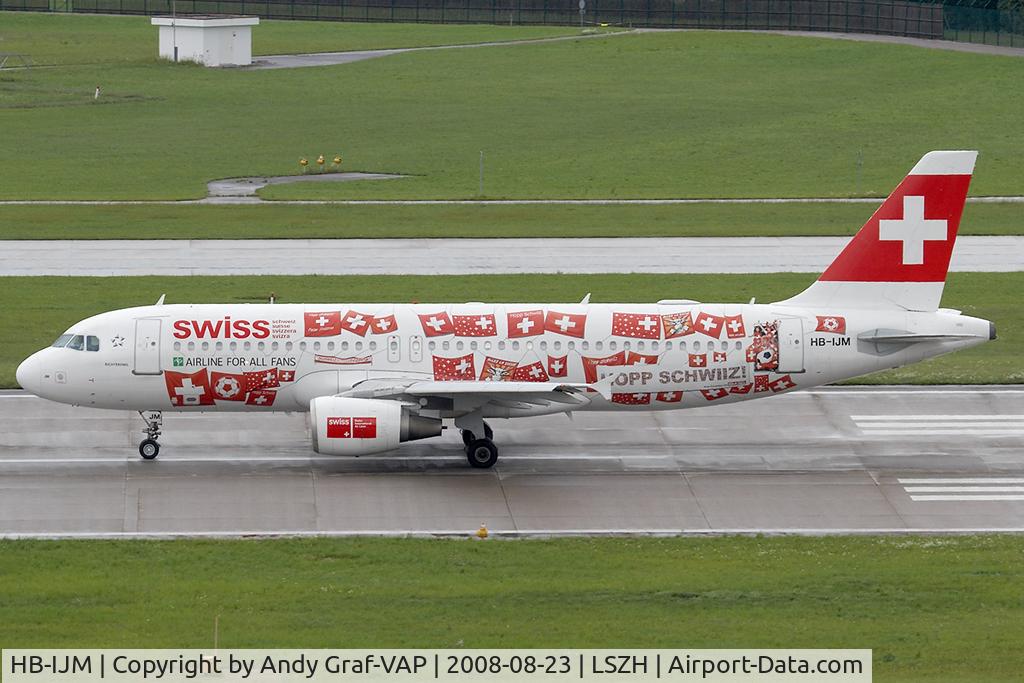 HB-IJM, 1996 Airbus A320-214 C/N 635, SWISS A320
