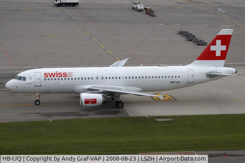 HB-IJQ, 1997 Airbus A320-214 C/N 701, SWISS A320