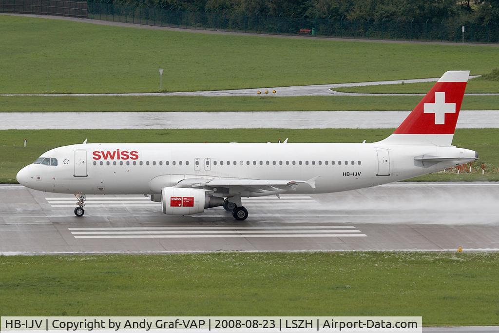 HB-IJV, 2003 Airbus A320-214 C/N 2024, SWISS A320