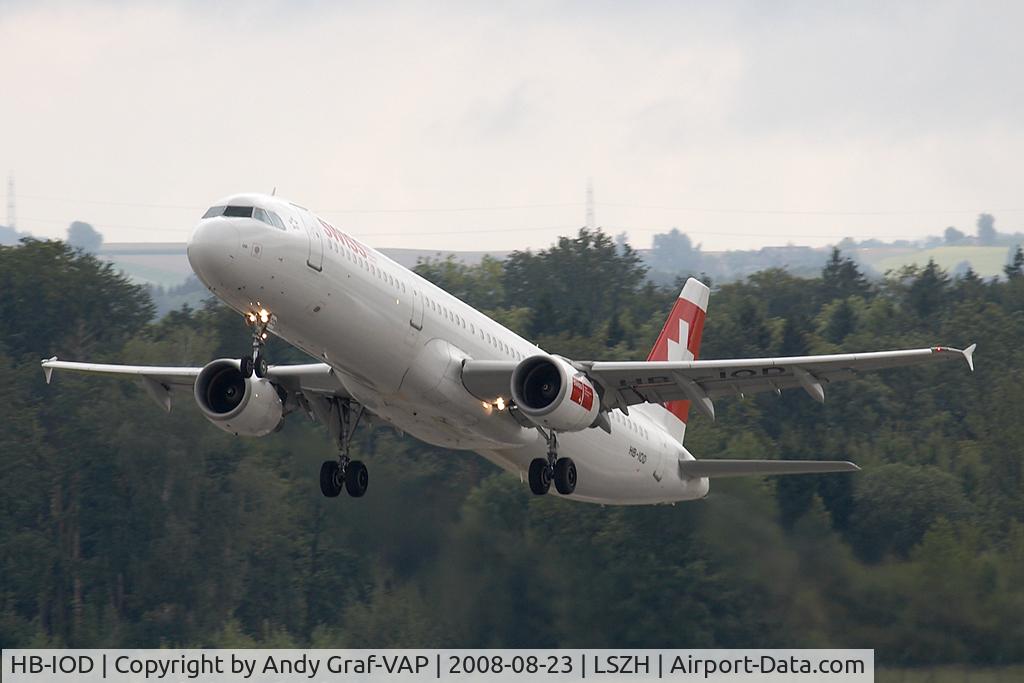 HB-IOD, 1995 Airbus A321-111 C/N 522, SWISS A321