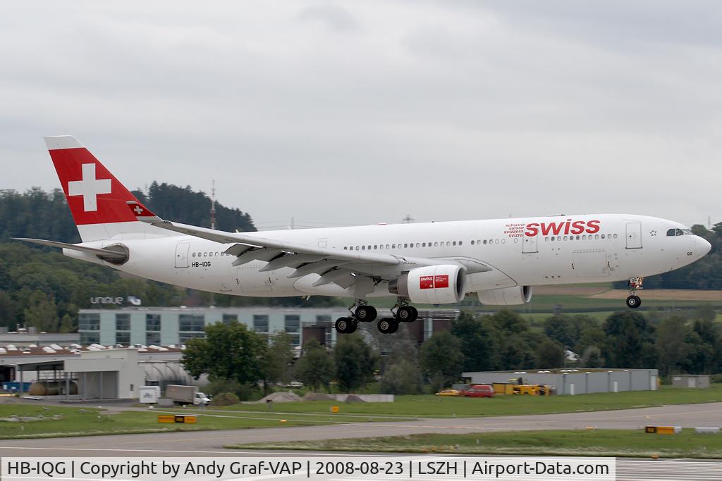 HB-IQG, 1999 Airbus A330-223 C/N 275, SWISS A330-200