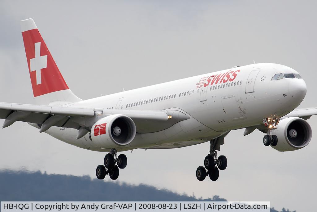 HB-IQG, 1999 Airbus A330-223 C/N 275, SWISS A330-200