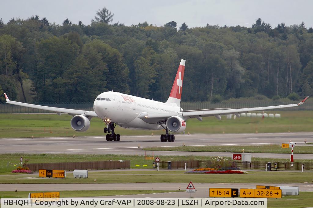 HB-IQH, 1999 Airbus A330-223 C/N 288, SWISS A330-200
