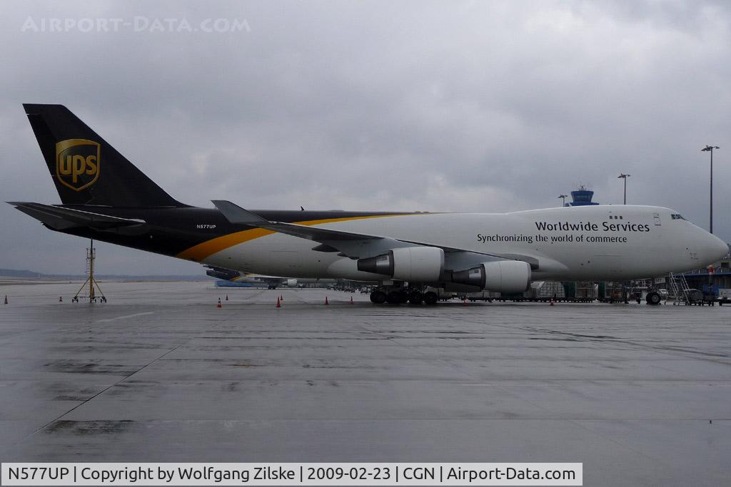 N577UP, 2009 Boeing 747-44AF C/N 35666, visitor