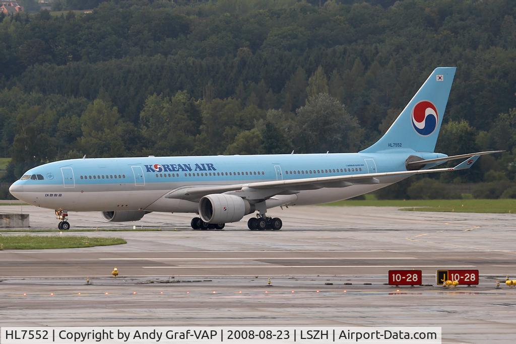 HL7552, 1999 Airbus A330-223 C/N 258, Korean Air A330-300
