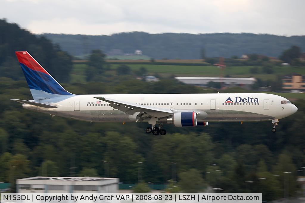 N155DL, 1991 Boeing 767-3P6 C/N 25269, Delta Airlines 767-300