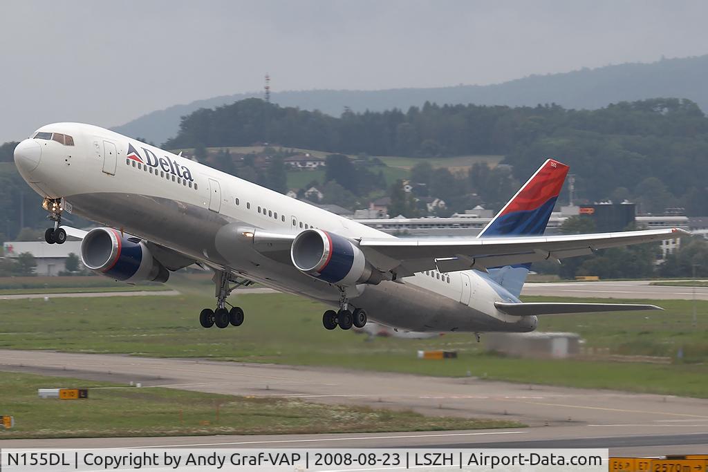N155DL, 1991 Boeing 767-3P6 C/N 25269, Delta Airlines 767-300