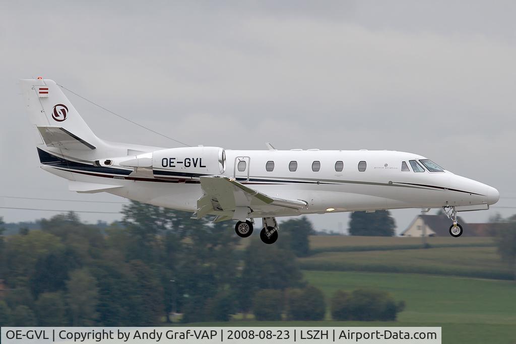 OE-GVL, 2008 Cessna 560XL Citation XLS C/N 560-5772, Cessna 560XL
