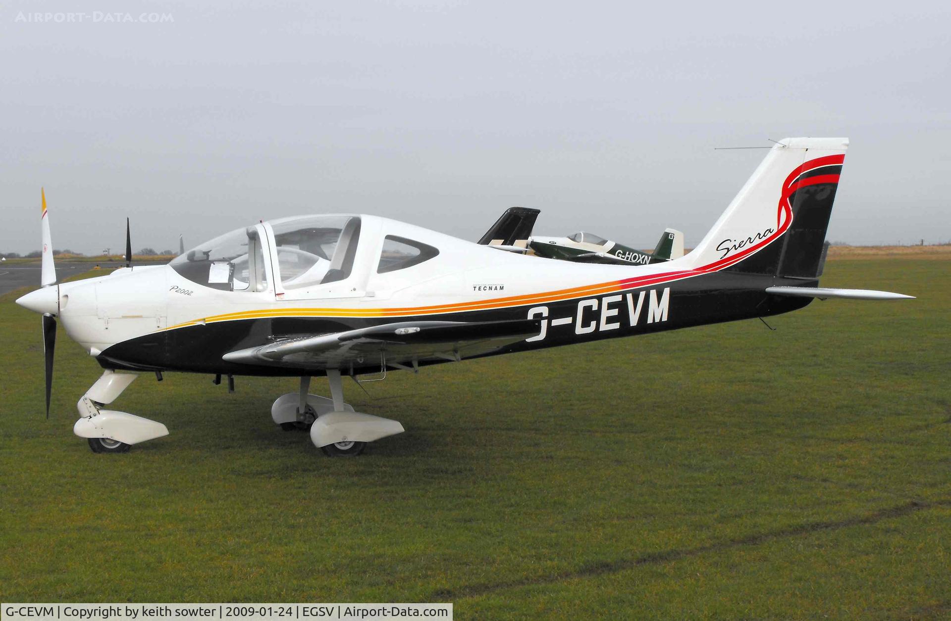 G-CEVM, 2008 Tecnam P-2002EA Sierra C/N PFA 333-14709, Visitor
