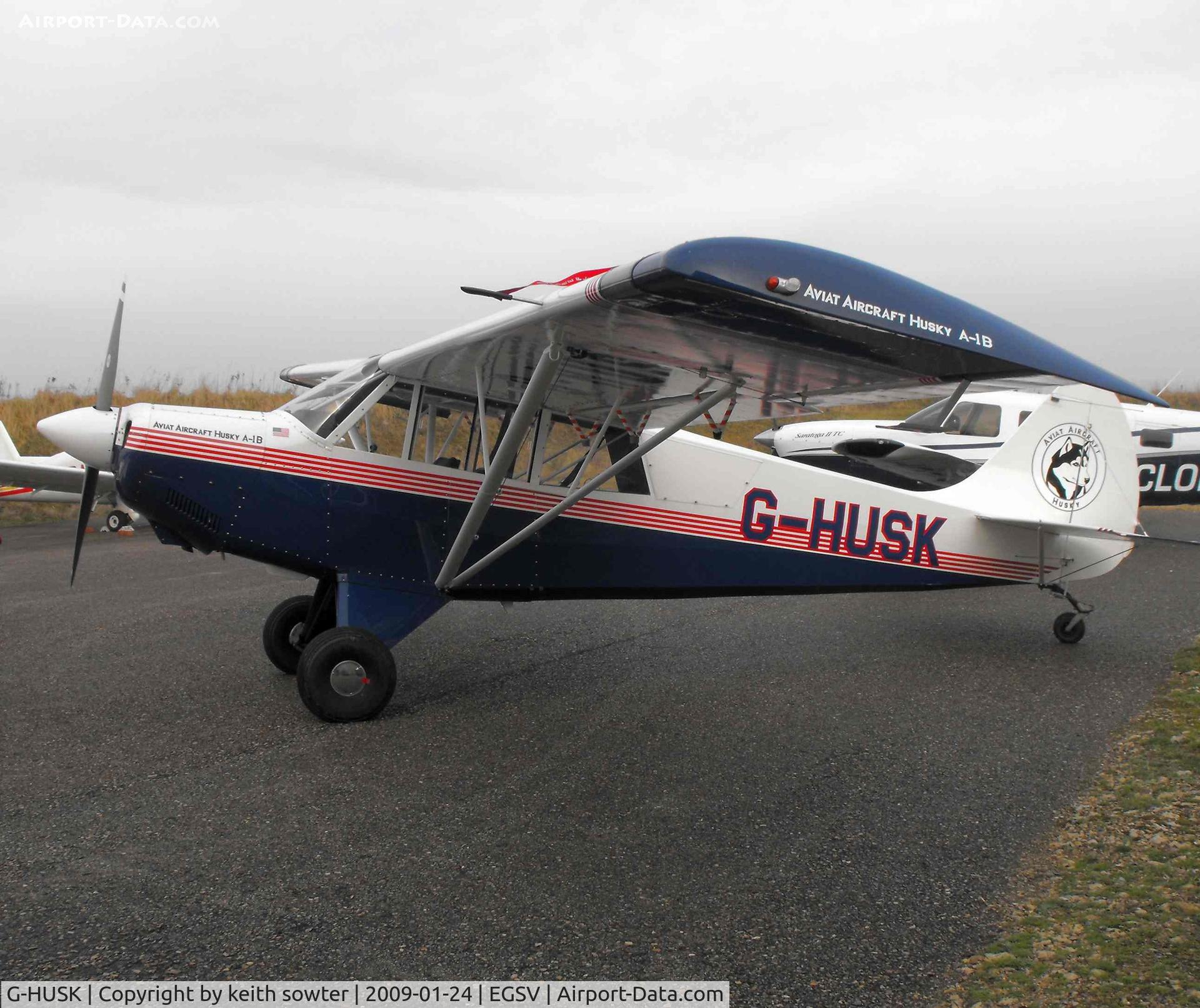 G-HUSK, 2002 Aviat A-1B Husky C/N 2214, ready to go after maintenance