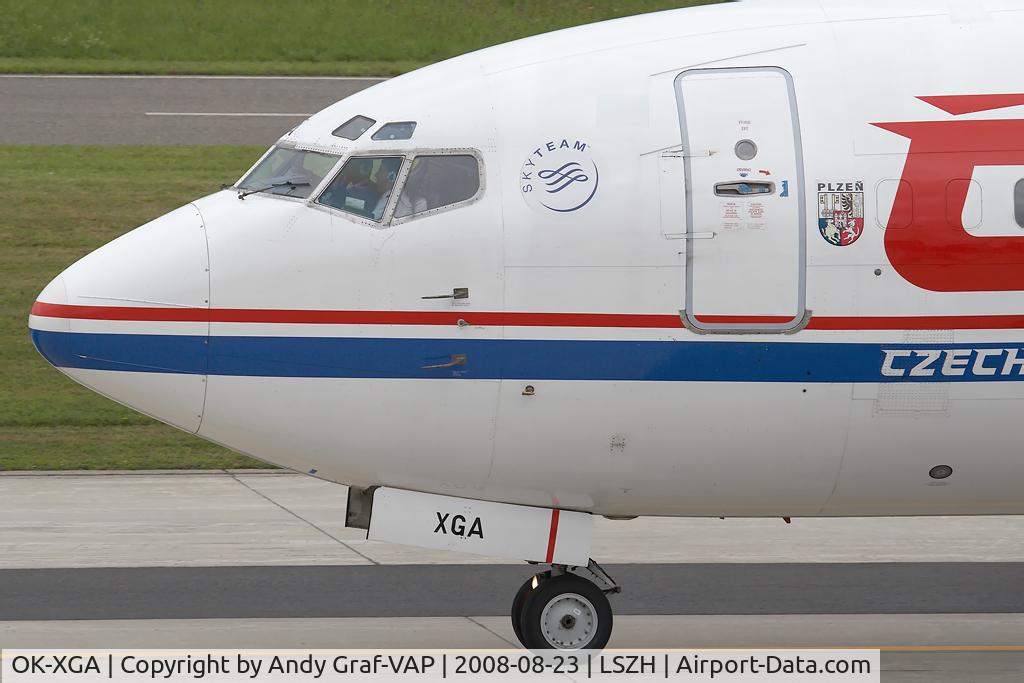 OK-XGA, 1992 Boeing 737-55S C/N 26539, CSA 737-500