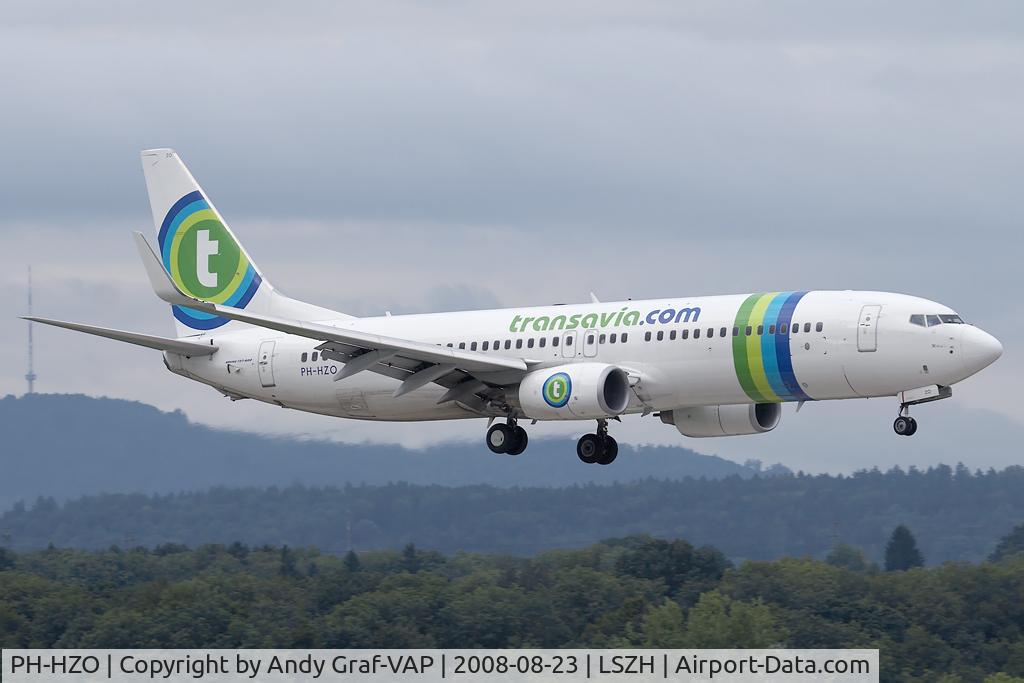 PH-HZO, 2007 Boeing 737-8K2 C/N 34169, Transavia 737-800
