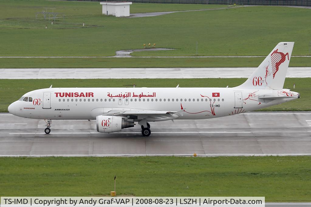 TS-IMD, 1991 Airbus A320-211 C/N 0205, Tunisair A320