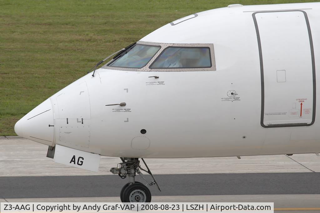 Z3-AAG, 2001 Bombardier CRJ-900LR (CL-600-2D24) C/N 15001, Macedonian Airlines CRJ900