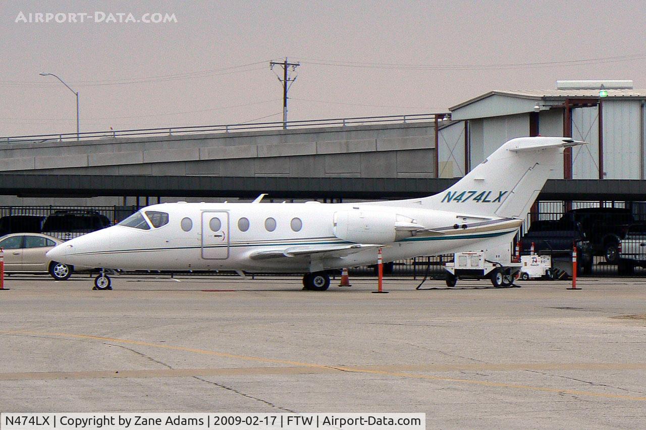 N474LX, 2008 Raytheon Hawker 400XP C/N RK-541, At Meacham Field