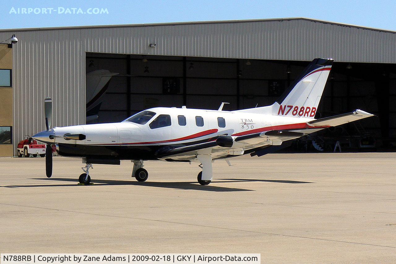N788RB, 2007 Socata TBM-700 C/N 395, At Arlington Municipal
