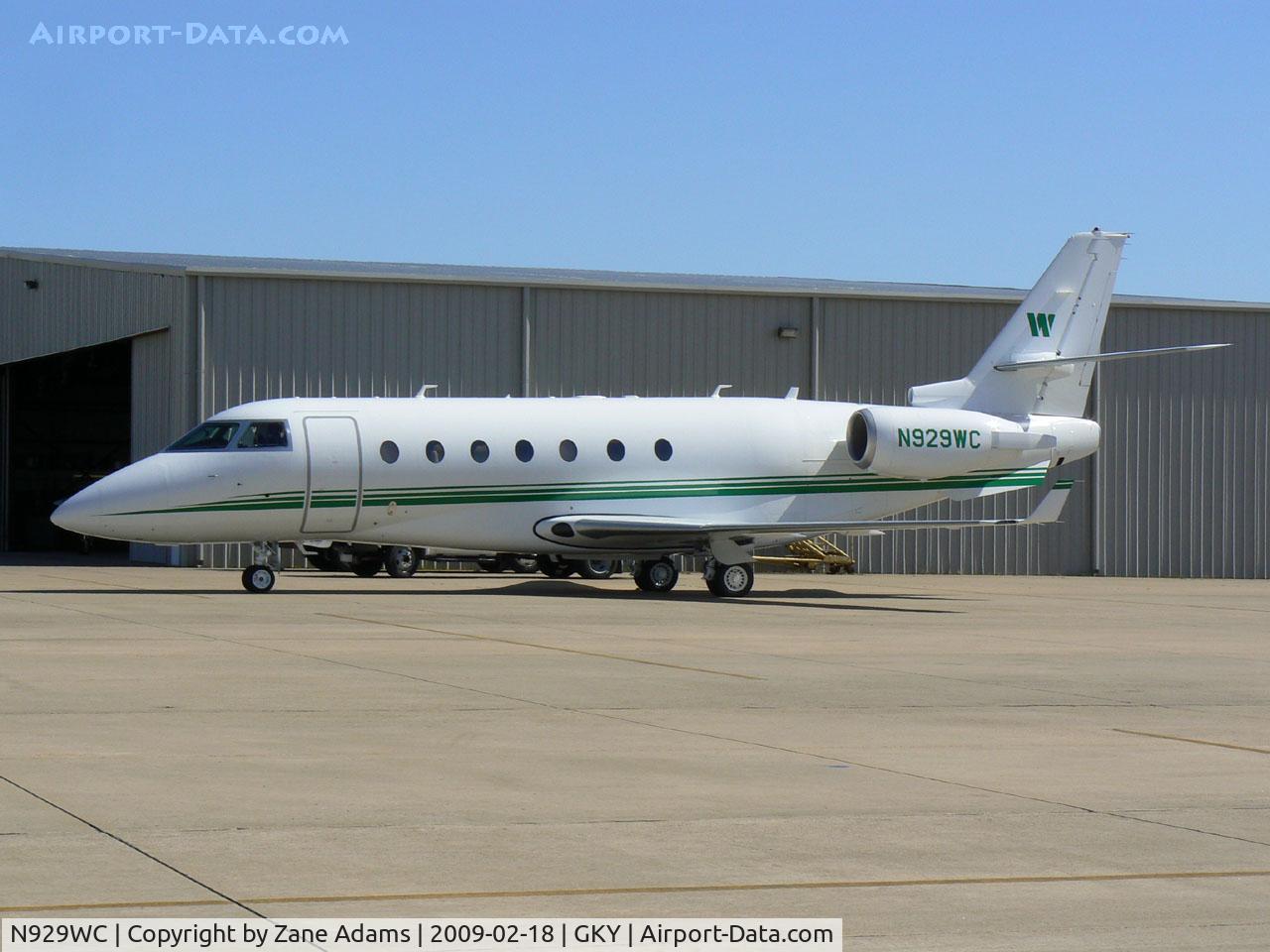 N929WC, 2007 Israel Aircraft Industries Gulfstream 200 C/N 181, At Arlington Municipal