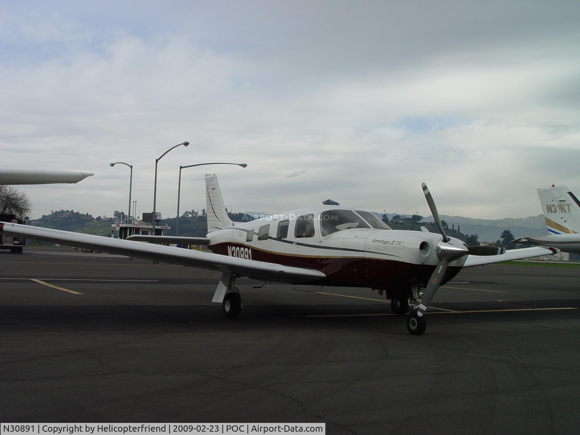 N30891, 2004 Piper PA-32R-301T Turbo Saratoga C/N 3257363, Parked at NAI Aircraft Services at Brackett